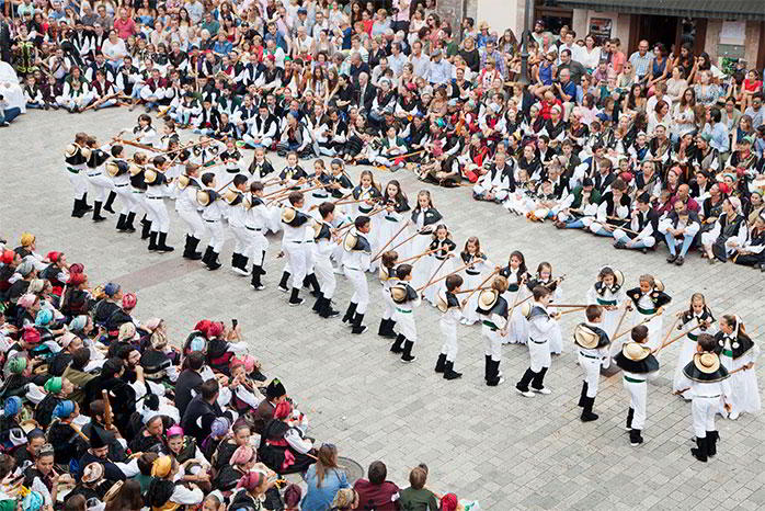 Imagen de la Fiesta de San Roque en Llanes