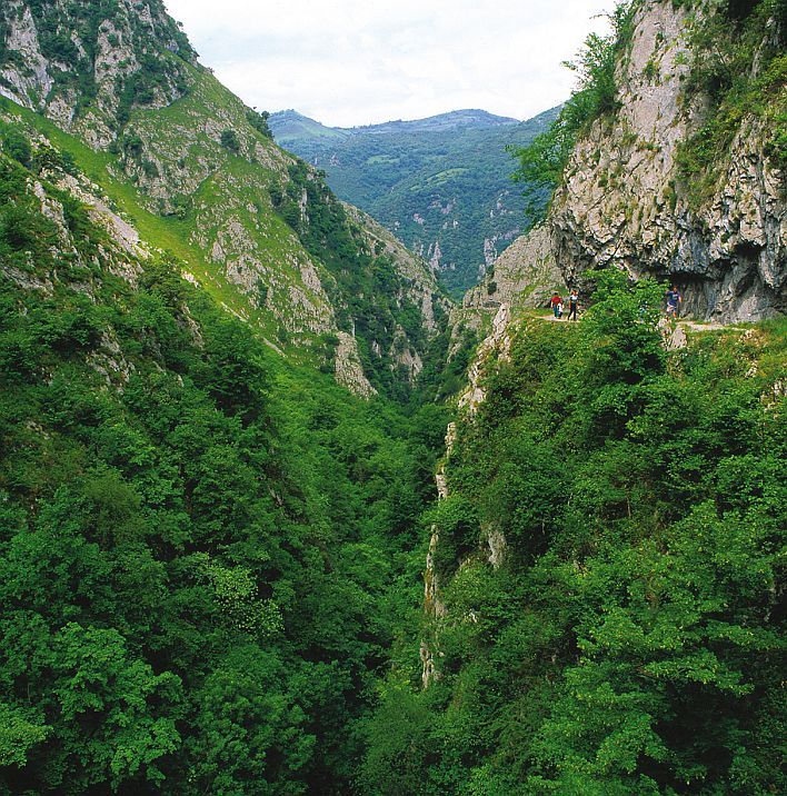 Las Xanas Gorge