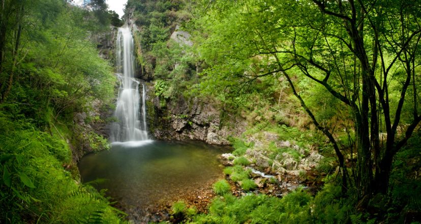 La cascada del Cioyo, punto de encuentro de xanas y trasgos