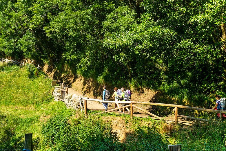 Camino de Santiago a su paso por Tineo