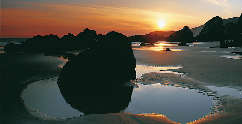 Playa de Serantes en Tapia de Casariego