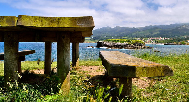 Playa de la Isla en Colunga