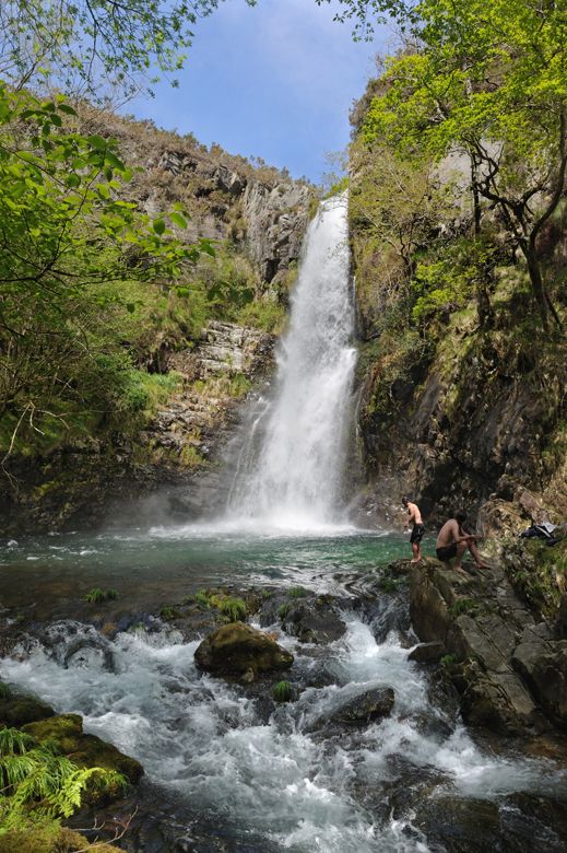 Cascada del Cioyo en Castropol