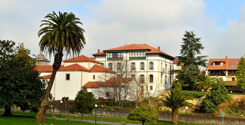 Vistas del pueblo de Colombres desde Quinta Guadalupe