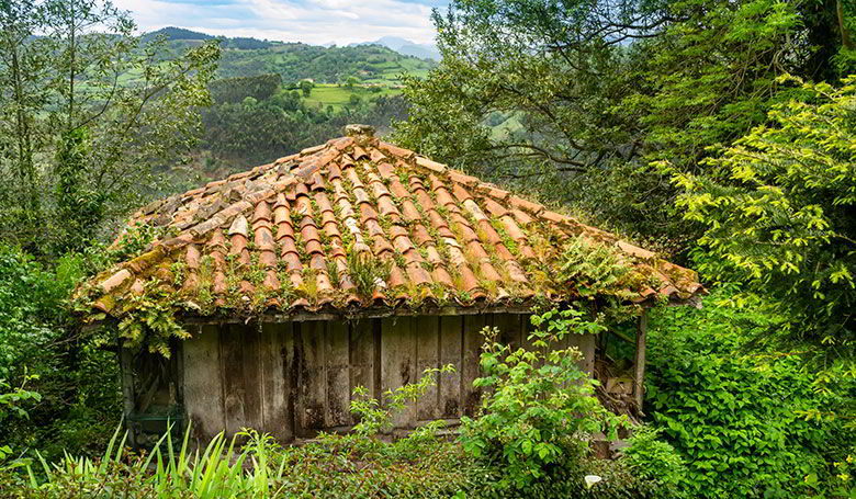 Hórreo en Perviyao (Sietes-Villaviciosa)