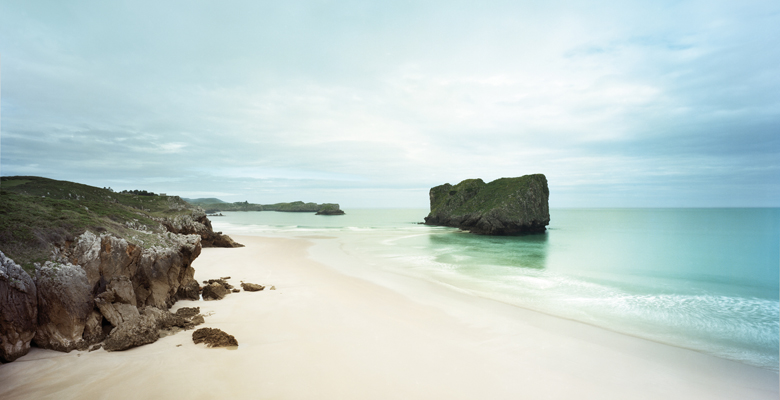 Playa de San Martín en Llanes