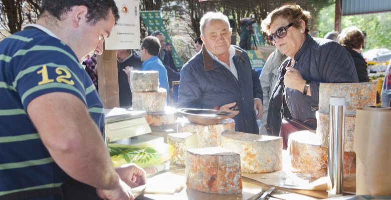 Certamen del quesu Gamonéu en Benia de Onís