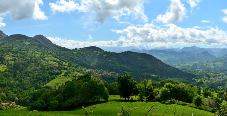 Valle de Borines en Piloña