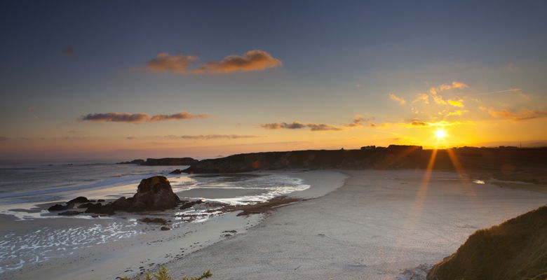 Playa de Penarronda en Castropol