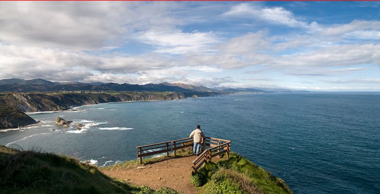 Cabo Vidío en Cudillero 