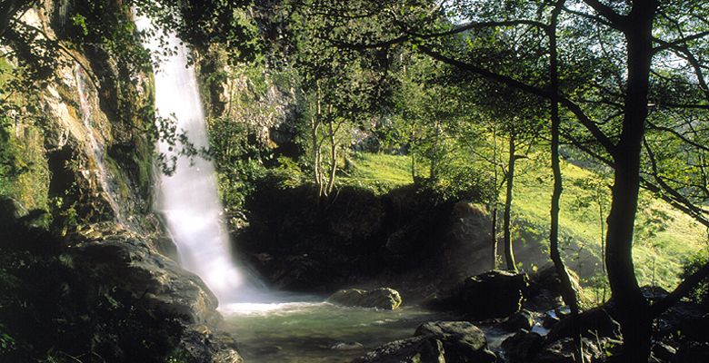 Cascadas de Oneta en Villayón