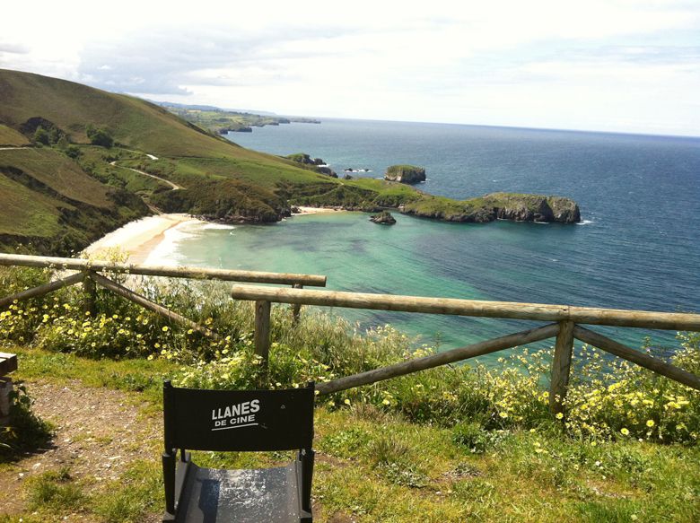 La Playa de Torimbia en Llanes, donde se rodó El abuelo