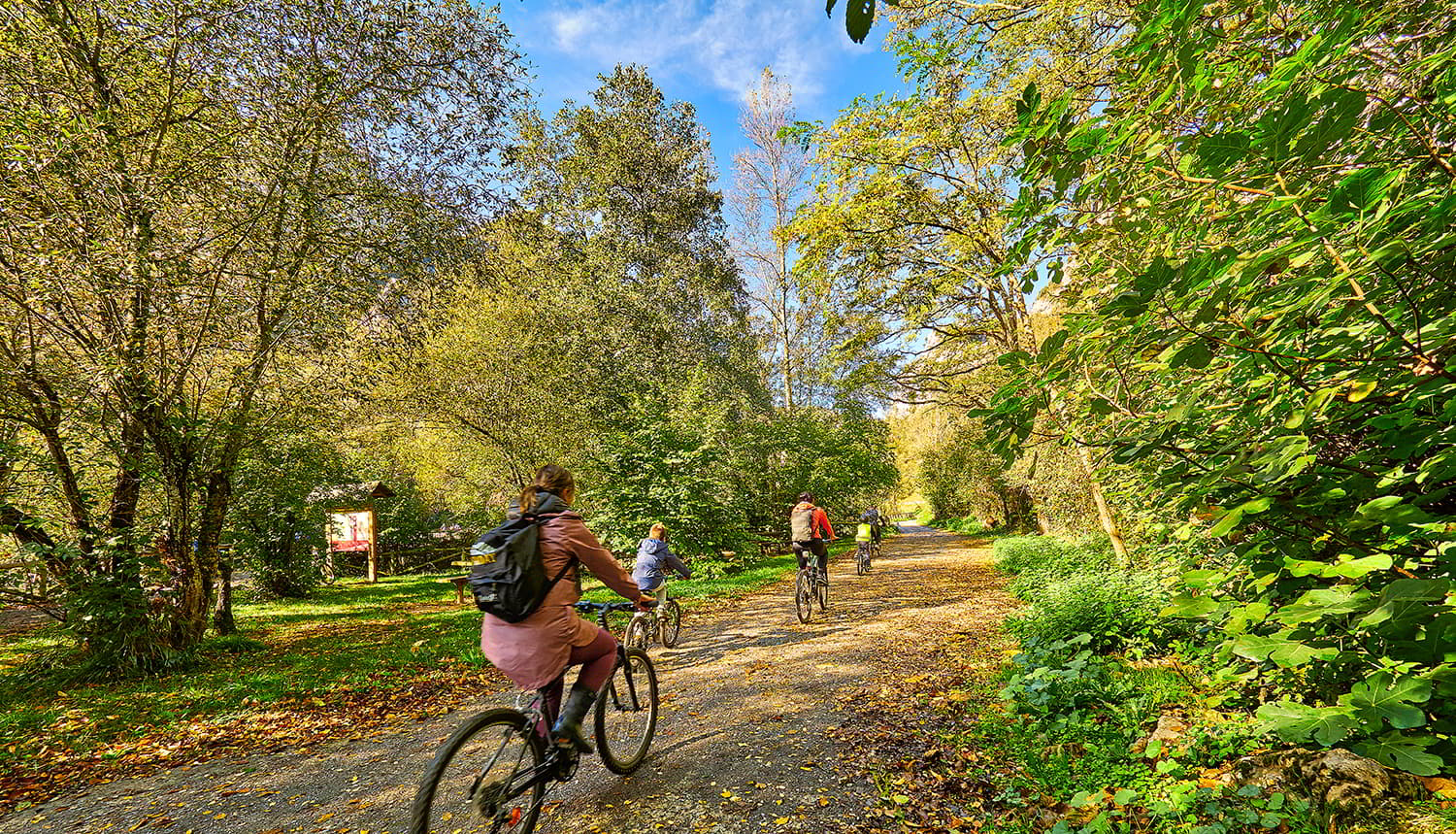 Itinéraires cyclables faciles dans les Asturies