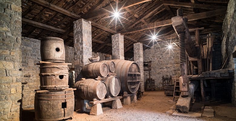 Interior del Muséu del Pueblu d'Asturies