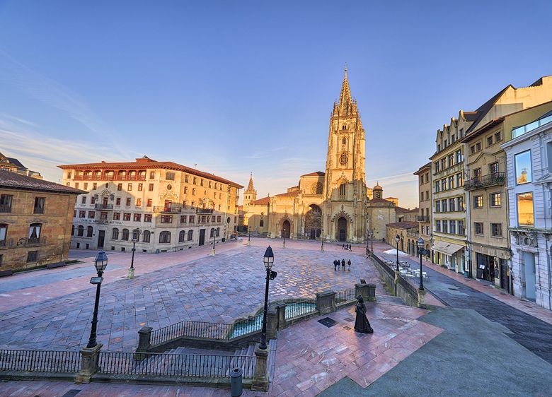 Plaza de la Catedral de Oviedo