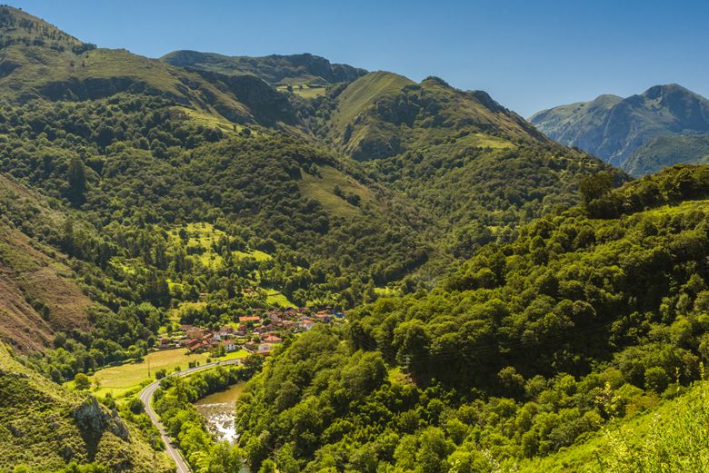 Vista del Sella desde Colláu L'Andrín