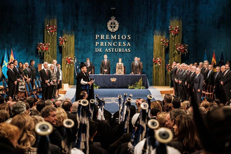 Ceremonia de entrega de los Premios Princesa de Asturias en el Teatro Campoamor