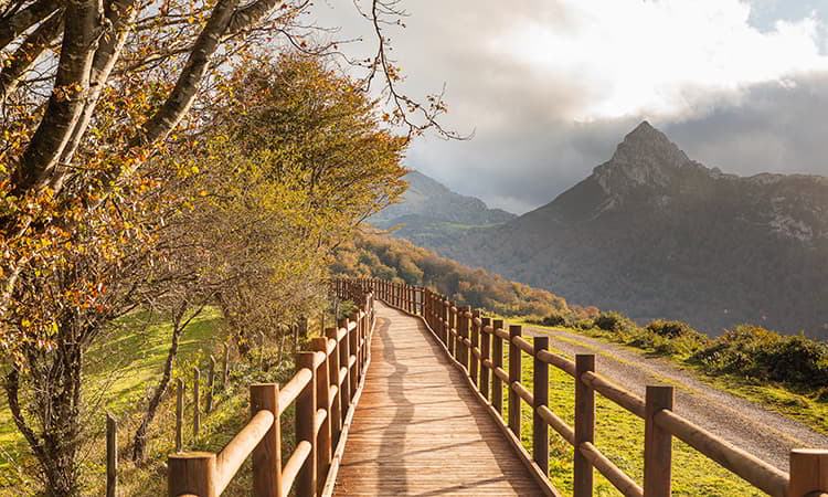 Mirador de Les Bedules en Ponga