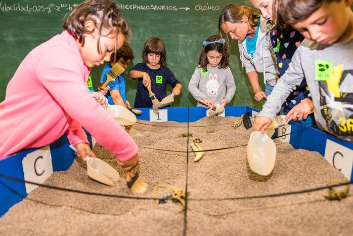 Talleres infantiles en el MUJA