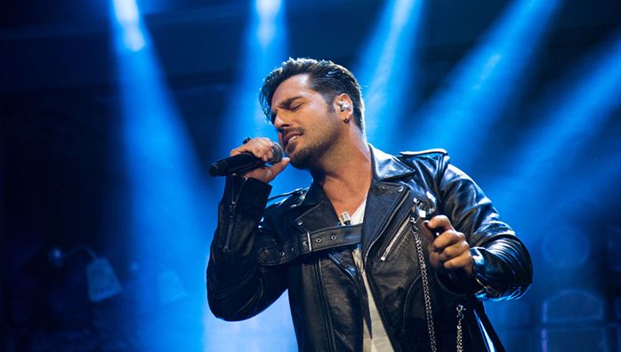 David Bustamante en concierto