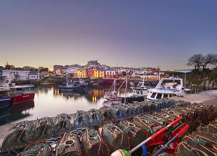 Puerto de Vega en Navia
