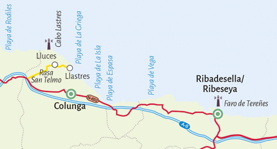 Mapa de la ruta