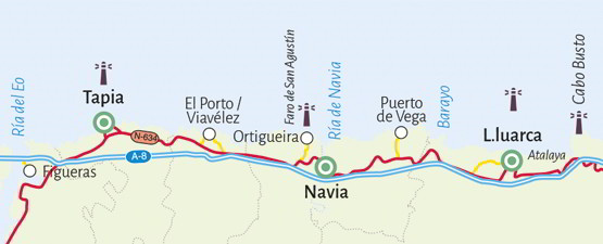 Mapa da rota