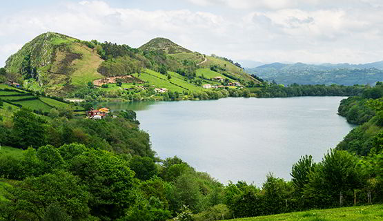 Stausee der Alfilorios (Morcín)