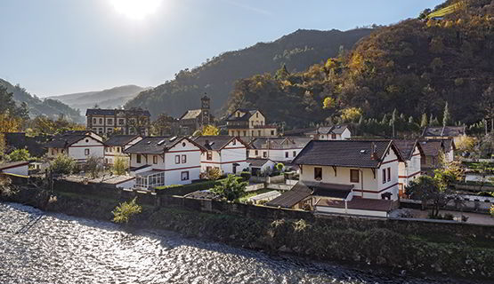 Poblado minero de Bustiello (Mieres)