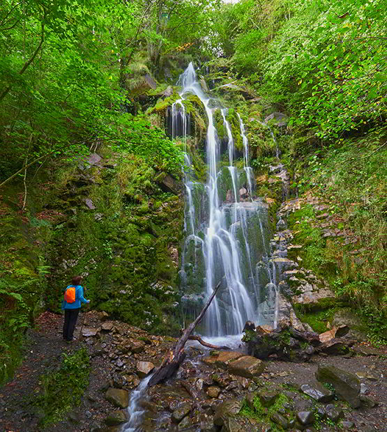 Xurbeo-Wasserfall (Aller)