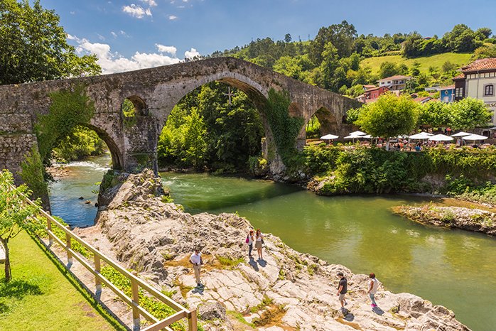 Puente Romano (Cangas de Onís) ©Mampiris