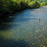 Recorriendo el río Narcea