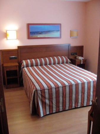 Habitación doble del hotel Norte