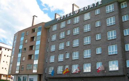 Fachada del hotel Norte