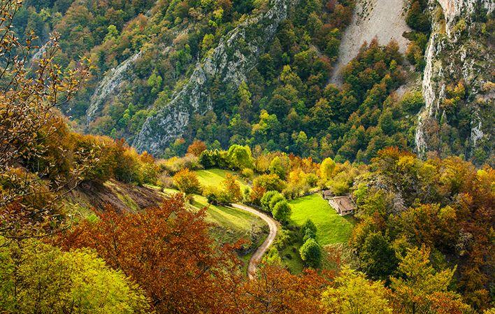 Vai a Immagine Percorso Brañagallones