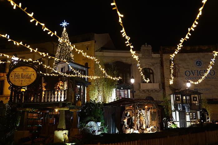 Imagen de Oviedo/Uviéu en Navidad