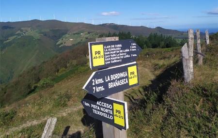 Itinerario Brañas Vaqueiras a Cudillero