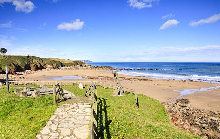 Gehe zu Bild Strand Arenal de Morís - Strand La Griega