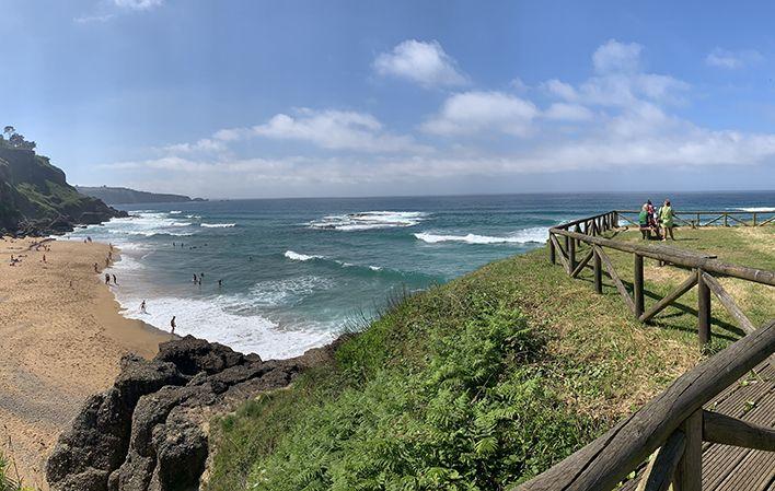 Aller à Image Plage de La Ñora - Gijón/Xixón