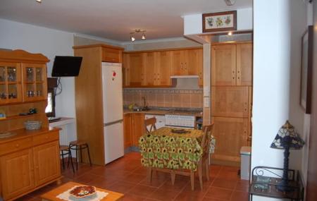 Apartamento rural Las Muelas cocina