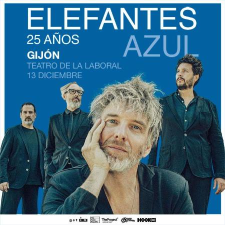 Elefantes. 25 aniversario Azul. Concierto en Oviedo