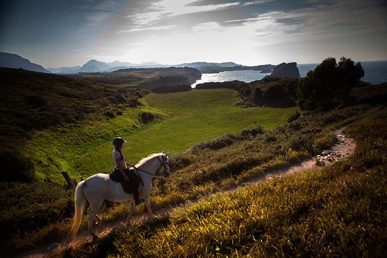 Image d'un itinéraire à cheval