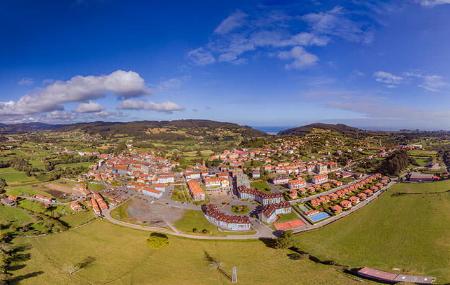 Panoramic view of Colunga