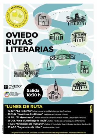 Lunes de ruta. Rutas literarias en Oviedo