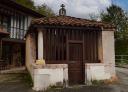 Small rural chapel with a gabled roof in La Puente, Riosa