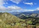 Wide views of the interior of Asturias from Mofrechu