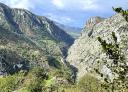 Vistas del desfiladero del Cares desde el mirador de Oceño