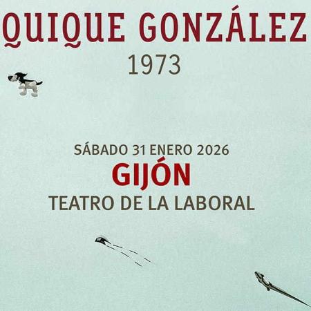 Quique González. 1973. Concierto en Gijón