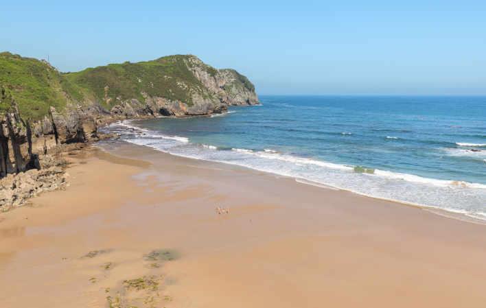 Ir para Imagem Praia de Vidiago, Bretones ou Novales