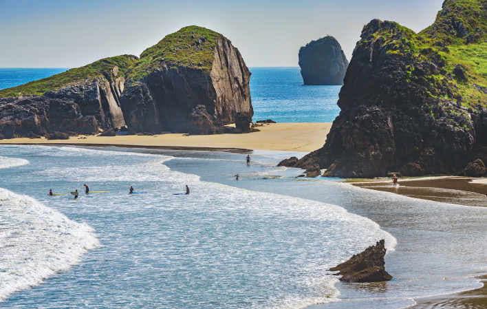 Playa de San Martín o Portiellu